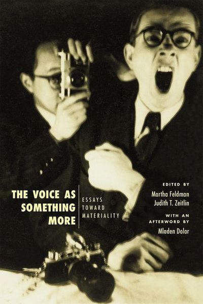 Produktbild: The Voice as Something More - Essays toward Materiality