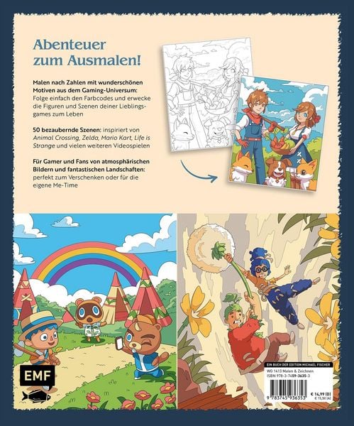 Produktbild: Malen nach Zahlen &ndash; Gaming