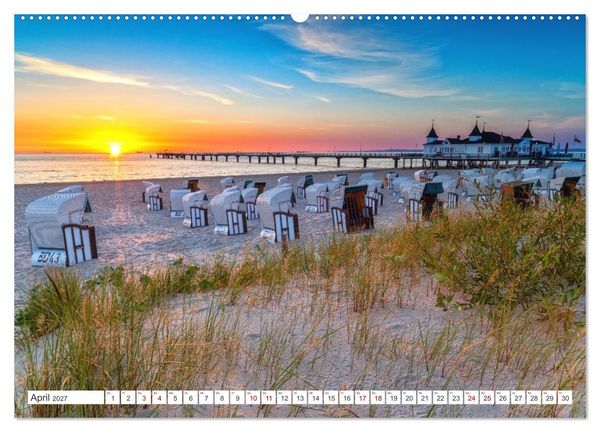 Produktbild: Wundersch&ouml;nes Ostdeutschland (hochwertiger Premium Wandkalender 2027 DIN A2 quer), Kunstdruck in Hochglanz