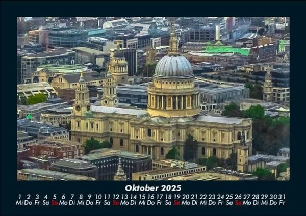 Produktbild: London 2025 Fotokalender DIN A5