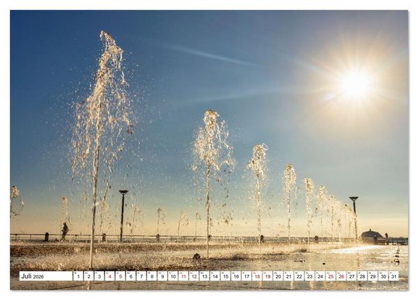 Produktbild: Travem&uuml;nde &ndash; Wo das Meer atmet (Tischkalender 2026 DIN A5 quer), CALVENDO Monatskalender
