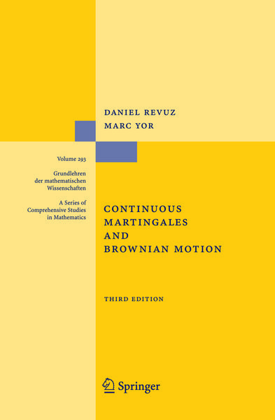 Produktbild: Continuous Martingales and Brownian Motion