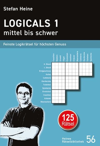 Logicals 1 - mittel bis schwer, Taschenbuch von Stefan Heine, Verlag presse service, 978-3-939940-67-8