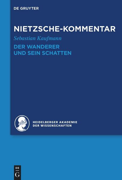 Produktbild: Kommentar zu Nietzsches "Der Wanderer und sein Schatten"