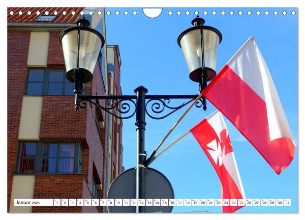 Produktbild: Das Wunder von Elbing - Eine Stadt auferstanden aus Ruinen (Wandkalender 2026 DIN A4 quer), CALVENDO Monatskalender