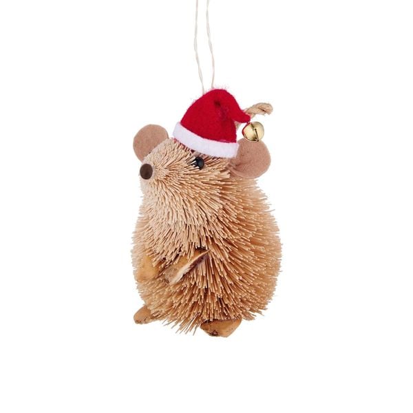 BUTLERS HANG ON Anhänger Maus mit Santa Mütze