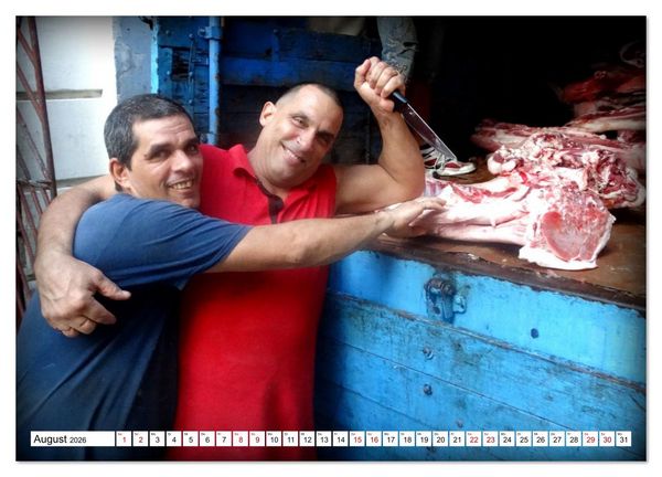 Produktbild: Metzgereien in Havanna (Wandkalender 2026 DIN A2 quer), CALVENDO Monatskalender