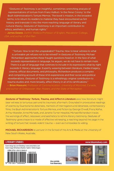 Produktbild: Gestures of Testimony