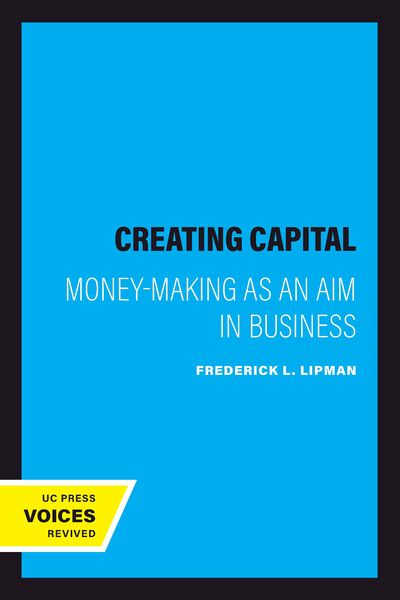 Produktbild: Creating Capital
