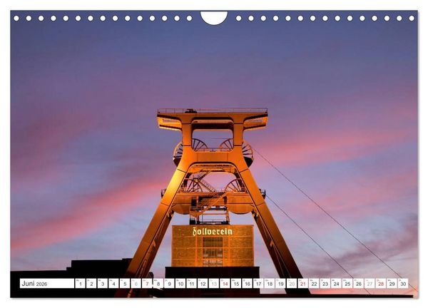 Produktbild: Blaue Stunde in Nordrhein-Westfalen (Wandkalender 2026 DIN A4 quer), CALVENDO Monatskalender