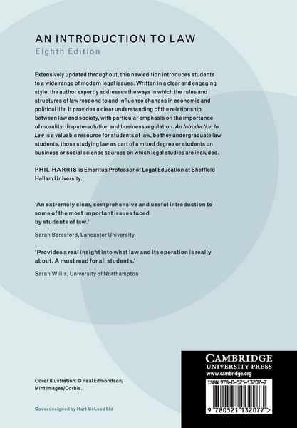 Produktbild: An Introduction to Law