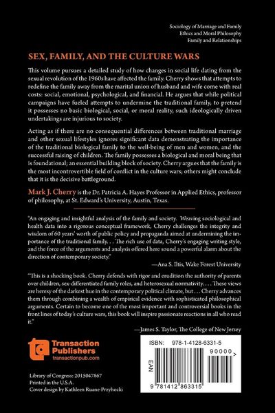 Produktbild: Sex, Family, and the Culture Wars