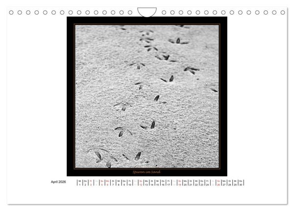 Produktbild: Wangerooge in Fine Art (Wandkalender 2026 DIN A4 quer), CALVENDO Monatskalender