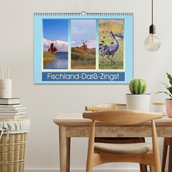 Produktbild: Fischland-Dar&szlig;-Zingst (Wandkalender 2026 DIN A3 quer), CALVENDO Monatskalender