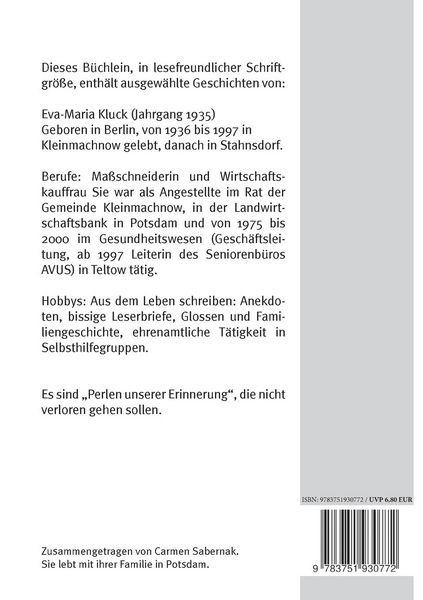 Produktbild: Meine Heimat - Kleinmachnow