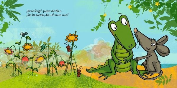 Produktbild: Das Krokodil pupst viel zu viel