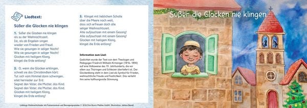 Produktbild: Lieblings-Weihnachtslieder mit Fantasiereisen und Bewegungsspielen
