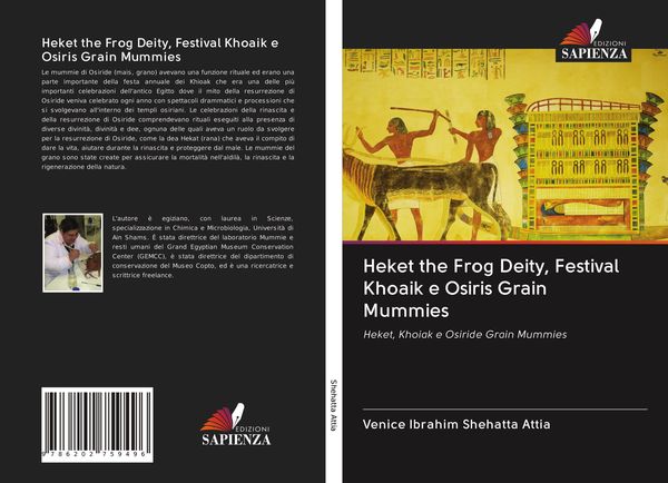 Produktbild: Heket the Frog Deity, Festival Khoaik e Osiris Grain Mummies