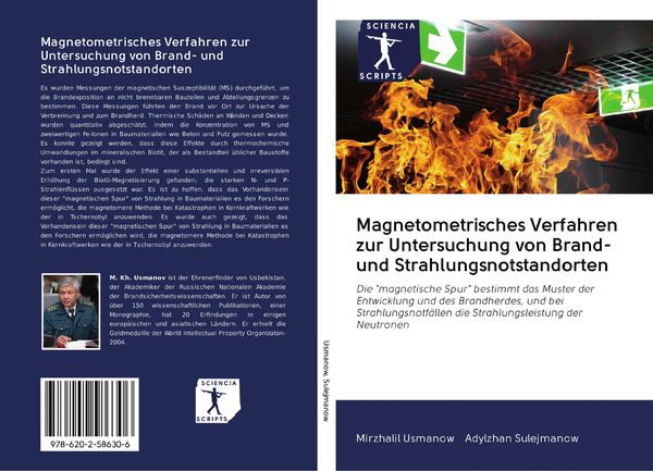 Produktbild: Magnetometrisches Verfahren zur Untersuchung von Brand- und Strahlungsnotstandorten