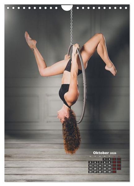 Produktbild: Aerial Hoop Magic (Wandkalender 2026 DIN A4 hoch), CALVENDO Monatskalender