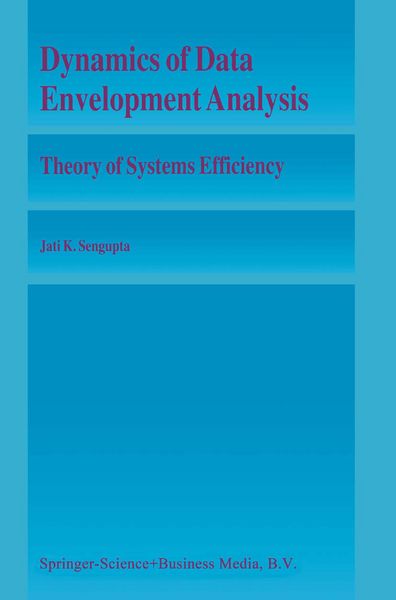 Produktbild: Dynamics of Data Envelopment Analysis