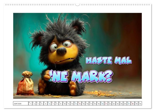 Produktbild: Dit is Berlin, wa? (Wandkalender 2026 DIN A2 quer), CALVENDO Monatskalender
