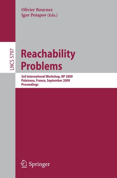 Produktbild: Reachability Problems