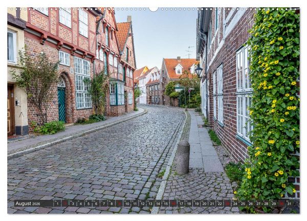 Produktbild: L&uuml;neburg - Die Salz- und Hansestadt (Wandkalender 2026 DIN A2 quer), CALVENDO Monatskalender