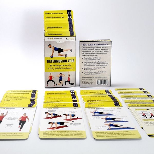 Produktbild: Trainingskarten: Tiefenmuskulatur