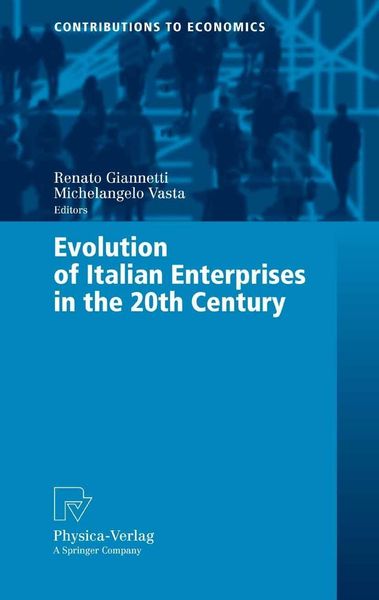 Produktbild: Evolution of Italian Enterprises in the 20th Century