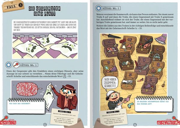 Produktbild: Die 10 fantastischen F&auml;lle des Sherlock Holmes f&uuml;r Kids