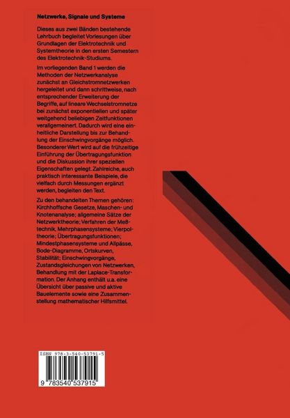 Produktbild: Netzwerke, Signale und Systeme