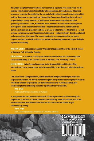Produktbild: Corporations and Citizenship