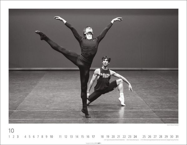 Produktbild: Ballettsaal - Stuttgarter Ballett Kalender 2027 - Stuttgarter Ballett