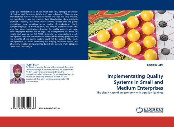 Produktbild: Implementating Quality Systems in Small and Medium Enterprises