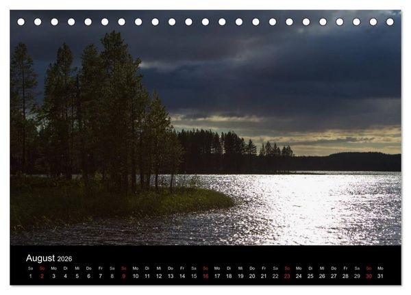 Produktbild: Lichter des Nordens (Tischkalender 2026 DIN A5 quer), CALVENDO Monatskalender