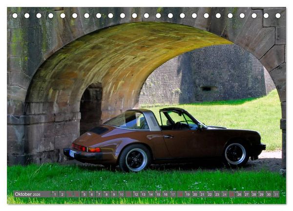 Produktbild: Porsche 911SC - zwei starke Typen (Tischkalender 2026 DIN A5 quer), CALVENDO Monatskalender