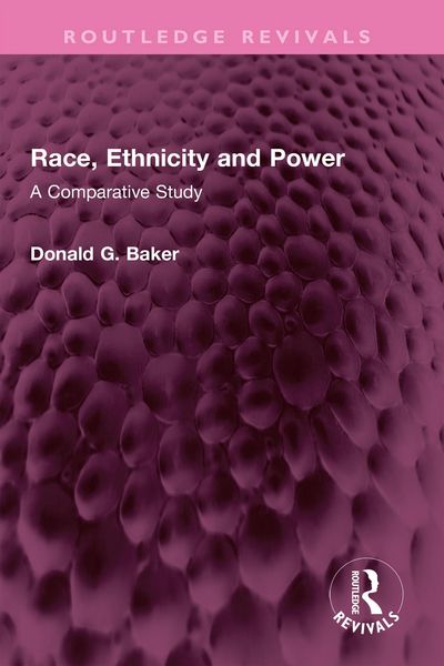 Produktbild: Race, Ethnicity and Power