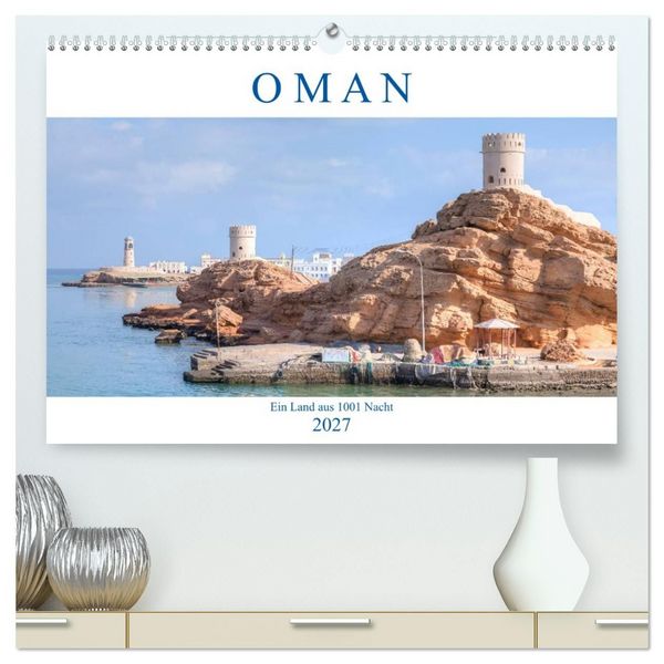 Produktbild: Oman - Ein Land aus 1001 Nacht (hochwertiger Premium Wandkalender 2027 DIN A2 quer), Kunstdruck in Hochglanz