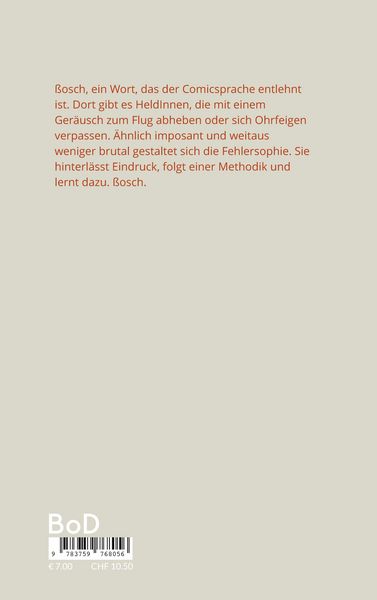Produktbild: &szlig;osch