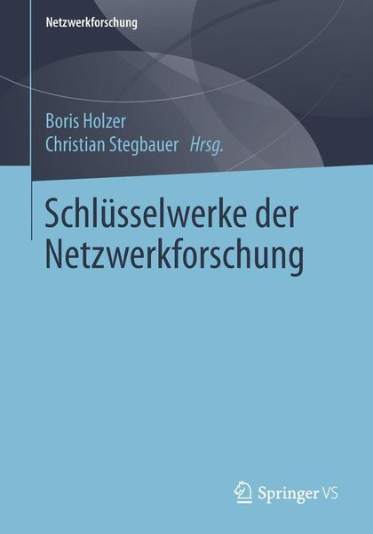 Produktbild: Schl&uuml;sselwerke der Netzwerkforschung