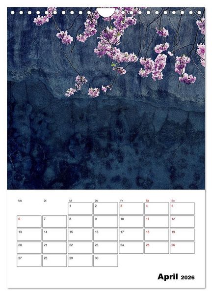 Produktbild: Mauerbl&uuml;mchen - Poesie im Allt&auml;glichen als Monatsplaner (Wandkalender 2026 DIN A4 hoch), CALVENDO Monatskalender