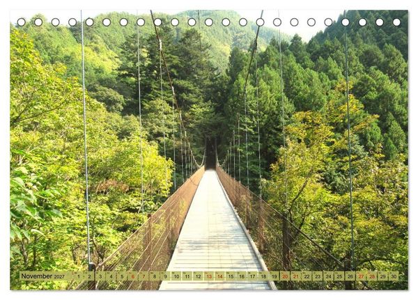 Produktbild: Die Natur Japans (Tischkalender 2027 DIN A5 quer), CALVENDO Monatskalender