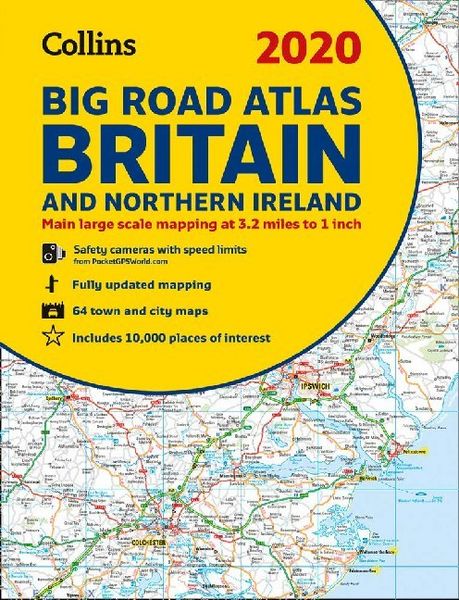 Produktbild: Collins Big Road Atlas Britain 2020