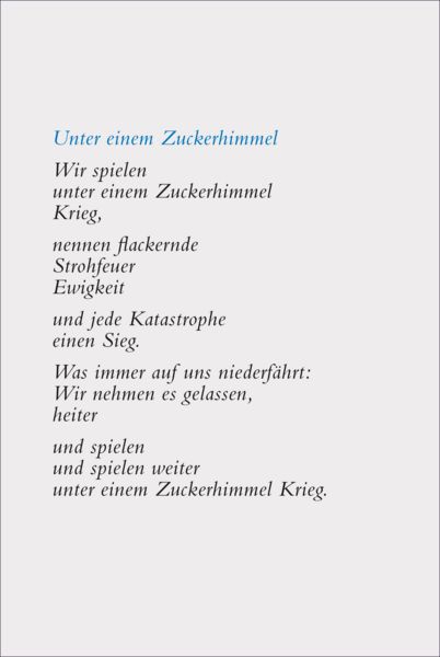 Produktbild: Unter einem Zuckerhimmel