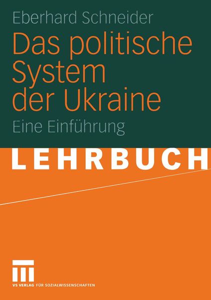 Produktbild: Das politische System der Ukraine