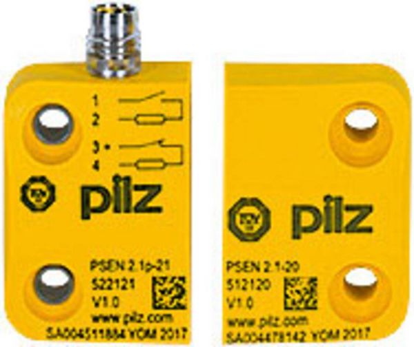 PILZ 502221 PSEN 2.1p-21/PSEN 2.1-20 /8mm/LED Magnetischer Sicherheitsschalter 24 V/DC IP65, IP67 1 St.