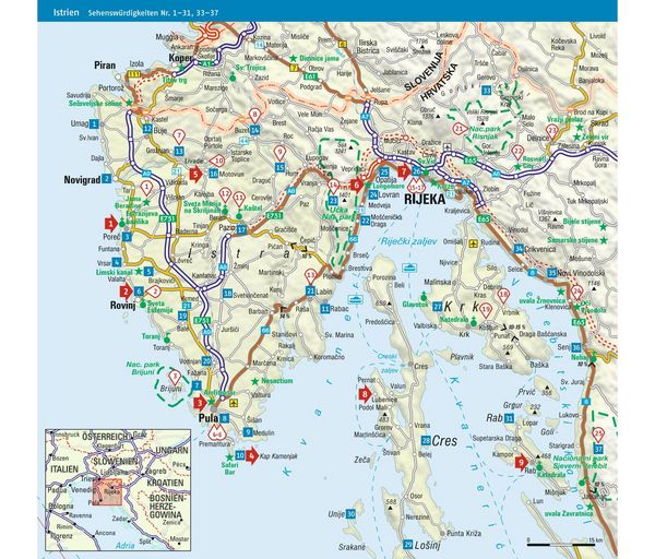 Produktbild: ADAC Reisef&uuml;hrer Istrien und Kvarner-Bucht