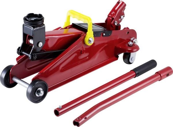TOOLCRAFT TO-8578956 Rangierwagenheber 2 t Arbeitshöhe: 13.5 - 33.5cm
