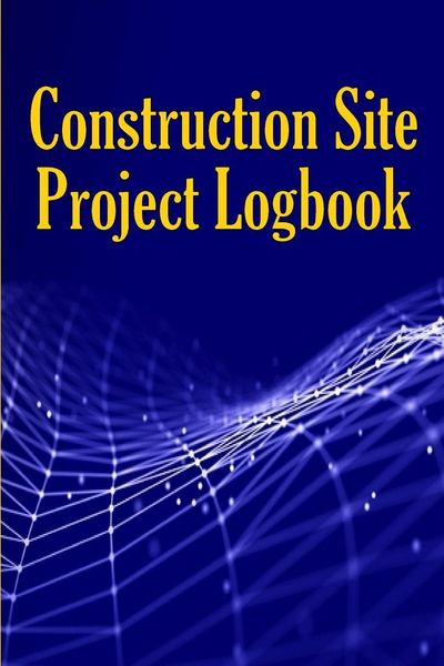 Produktbild: Construction Site Project Logbook